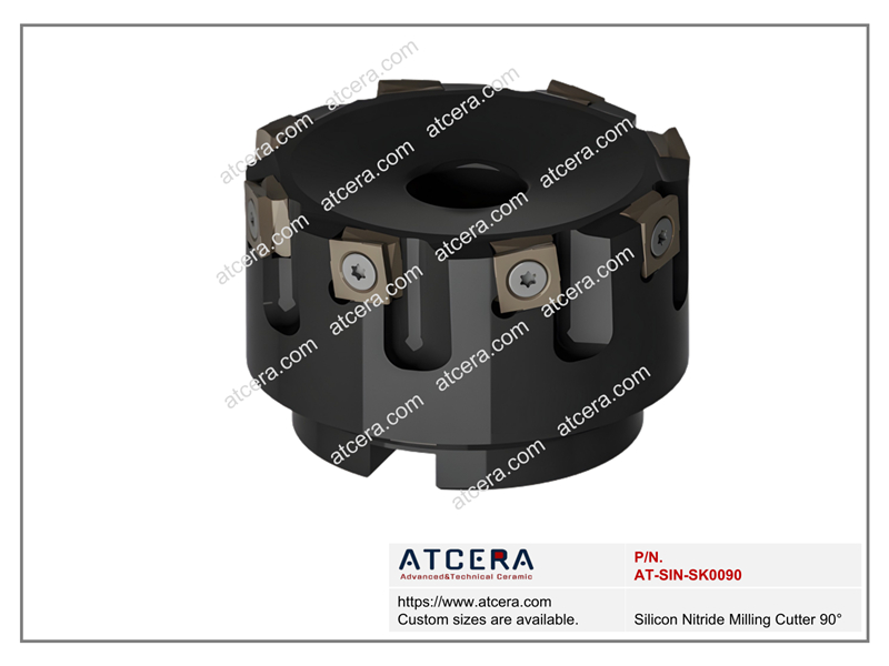 Drawing of Silicon Nitride Milling Cutter 90°