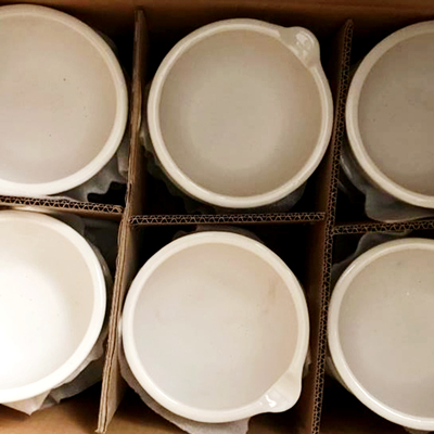 Alumina Mortar and Pestle Packing