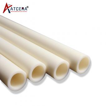 Aluminium Oxide Ceramic Tubes Open Both End Single Bore